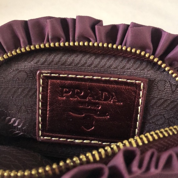 Prada Luxurious Plum Cosmetic Case - Picture 3 of 4
